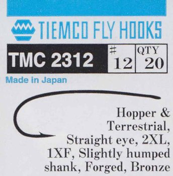 Tiemco TMC 2312 Der Hopper-Haken