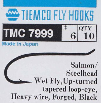 Tiemco TMC 7999    Der traditionelle Salmon- und Steelhead-Fliegenhaken