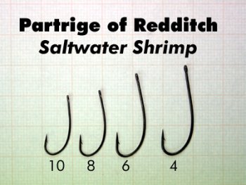 Saltwater Shrimp Fly Hook 2,4,6,8