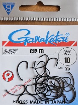 Gamakatsu C12 Der superscharfer Fliegenhaken für Bachflohkrebse, Sedge-Larven und Aufsteiger