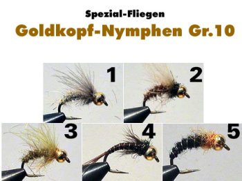 CDC Goldkopf-Nymphen Gr.10