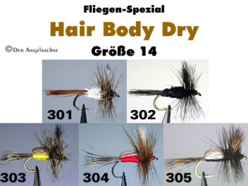 Hair Body Dry Fly