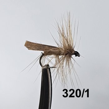 Caddis Sedge  Köcherfliegen in der gängigen Größe 14
