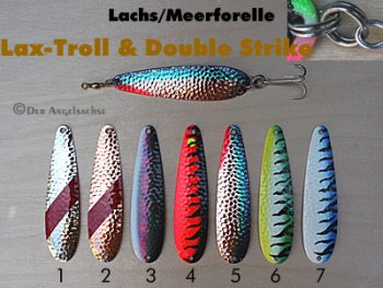 Lax-Troll & Double Strike   8cm  (7 Farben zur Auswahl)