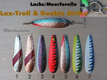 Lax-Troll & Double Strike 10cm (7 Farb-Modelle zur Auswahl)