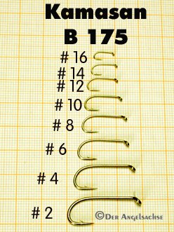 Kamasan B175 Sproat Hooks  Fliegenhaken