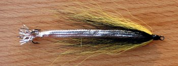 Yellow & Black #2   Snake Flies   Seatrout River & Stream