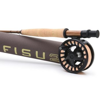 Vision Fisu2 Fliegenfischer-Set + 10 Gratisfliegen mit Box  Sonderpreis, nur für kurze Zeit!
