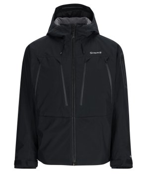 Simms Bulkley Jacket 2024 Black  Die warme, gefütterte, wasserdichte Watjacke!