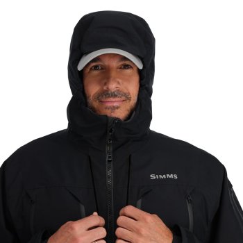 Simms Bulkley Jacket 2024 Black  Die warme, gefütterte, wasserdichte Watjacke!