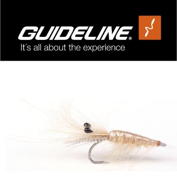 Sand CDC Shrimp #6 Meerforellenfliege by Guideline