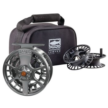 Waterworks Lamson Liquid Fliegenrolle 3er Pack Smoke  Ausverkauf, bitte beachte es sind nur noch begrenzte Stückzahlen vorrätig!