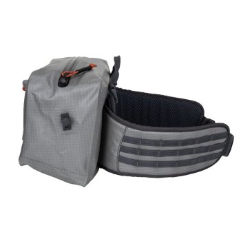 Simms Dry Creek Z Hip Pack Steel 8 Liter   Die wasserdichte Hüft- oder Gürtel-Tasche