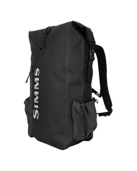 Simms Dry Creek Rolltop Backpack Black  Der Wasserdichte Fliegenfischer-Rucksack