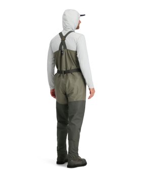 Simms Tributary Stockingfoot Outfit Basalt Wathose und Watschuhe zum Set-Sonderpreis Modelle 2025