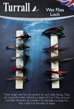 Turrall  Wet Flies Loch Nassfliegen-Kollektion für den See  FinestFishingFlies
