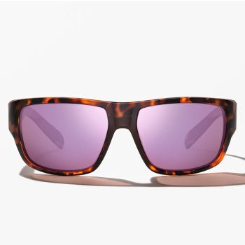 BAJIO Piedra Dark Tort Matte Rose Mirror PC Polarisations-Brille