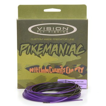 Vision Pikemaniac Flyline Hecht-Fliegenschnüre Sonderpreis nur für kurze Zeit - Schnell zuschnappen & sparen!