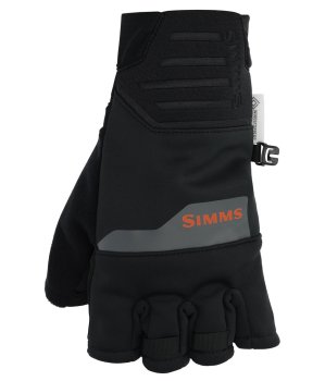 Simms Windstopper Half-Finger Glove Black Handschuhe