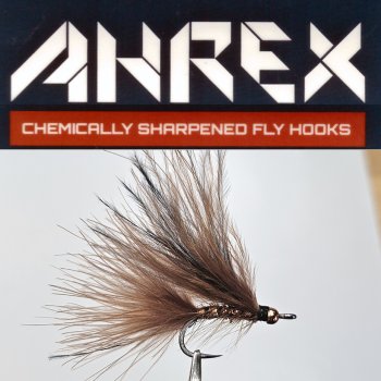 Ahrex Mefo-Streamer Black/Brown Gr.6 Meerforellenfliege by AHREX