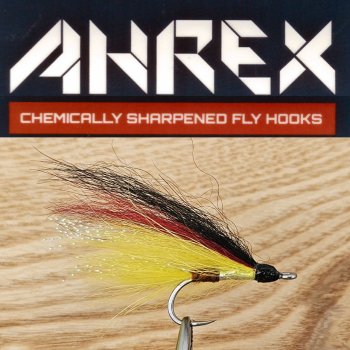 Ahrex Sea Fox Yellow/Red/Black Gr.6 Meerforellenfliege by AHREX