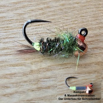 TungstenNuggetNymphen DohikuOffBead    Schwerste Nymphen zum Fliegenfischen