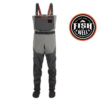 Simms Freestone Stockingfoot 2025 Smoke  Die Wathose