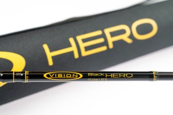 Vision Black Hero Nymph #3 in 10,6Ft Fliegenrute Ausverkauf - Schnell zuschnappen & sparen!