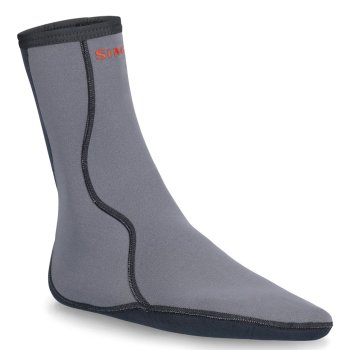 Simms Neoprene Wading Socks Steel  Die Neoprene-Watsocke