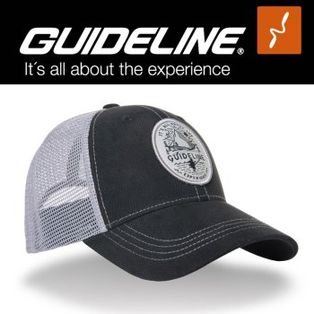 Guideline The Nature Cap - Black/Grey  Die Trucker-Schirmmütze
