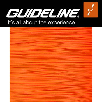Guideline Braided Backing 20lb oder 30lb in Orange  Backing/Nachschnur von der Großspule