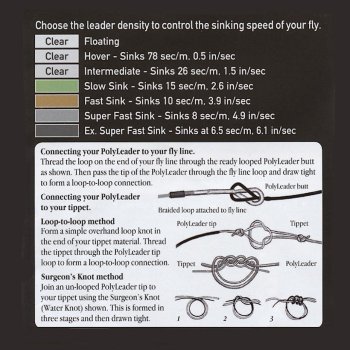 Airflo Salmon/Steelhead 10ft (3.05m)  Polyleader-Vorfächer
