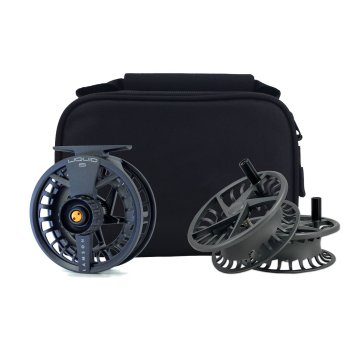 Lamson Liquid S Day Break 3-Pack  Fliegenrollen (4 Größen zur Auswahl) mit 2 Ersatz-Spulen New2024