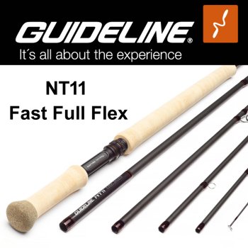 Guideline NT11 Fast Full Flex - 6 pc Double Hand Rods  Zweihand-Lachs-Ruten 6-teilig
