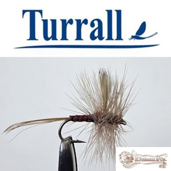 Turrall No.11 Sherry Spinner in Größe 16 Special European Dry -Eine klassische, traditionelle Trockenfliege aus England-