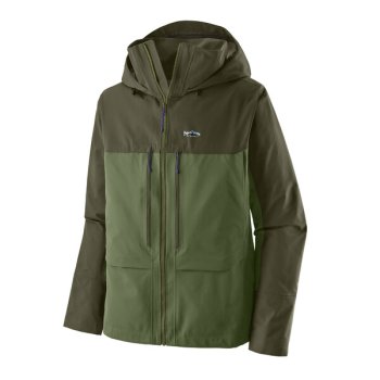 Patagonia Swiftcurrent Wading Jacket Tarrain Green TNGR  Watjacke Modell 2025 Sonderpreis nur für kurze Zeit!