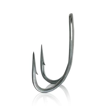 Mustad Heritage DS99S Salmon Double Hook  Der bärenstarke, megascharfe Titan-Tuben-Zwilling.