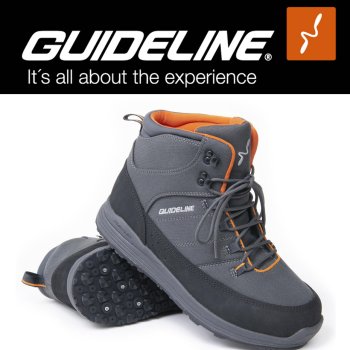 Guideline Laxa 3.0 Traction Boot 2025 Graphite Watschuhe mit Gummisohle und Spikes