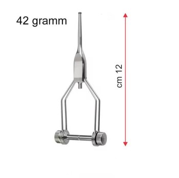 Stonfo Steeltech Streamer Bobbin Der extra schwere Edelstahl-Spulenhalter mit Keramikeinsatz Art.745