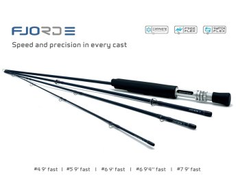 ArcticSilver FJORD with/without SWITCH-FLEX HANDLE  Speed and precision in every cast Fliegenruten für die Küste