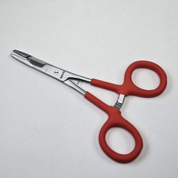 Scissor Clamp STR Red  Die praktische Zangen-Schere mit Reinigungsdorn.