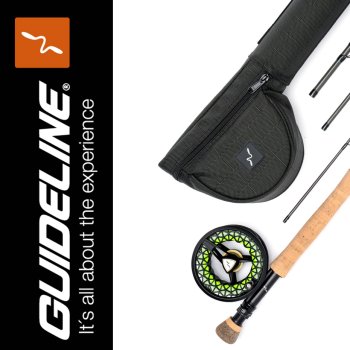 Guideline Embrace COAST Fly Fishing Outfit  #7 9FT  Das Meerforellen-Fliegenfischer-Set mit den 8 fängigen Gratis-Mefofliegen in einer praktischen Fliegenbox.