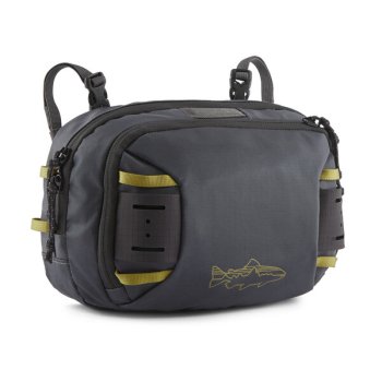 Patagonia Stealth Switch Pack 5L in Forge Grey (FGE) Kann als Brust-, Hüft- oder Sling-Pack getragen. Begrenztes Sonderangebot - Schnell zuschnappen & sparen!