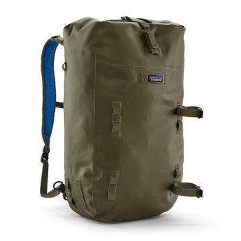Patagonia Disperser Roll Top 40L in Basin Green (BSNG) Der wasserdichte Rolltop-Rucksack