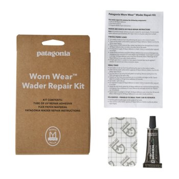 Patagonia Worn Wear Wader Repair Kit Das pfiffige Wathosen-Reparaturset auf UV-Basis