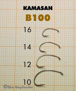 Kamasan B100 Grub Fliegenhaken