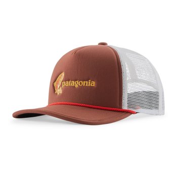 Patagonia Broadcaster Hat in -Fish Jump: Dried Vanilla- (FIVL) Die Fliegenfischer-Kappe