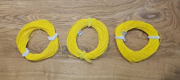 3 Fliegenschnüre schwimmend 1x WF5F + 2x WF6F Lagerüberbestand