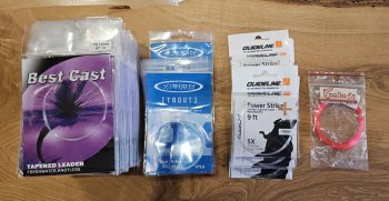 Nr.17 Konisch gezogene Fliegenvorfächer Lagerüberhang