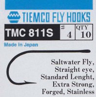 Tiemco TMC 811 S Der stabile Salzwasserfliegen-Haken